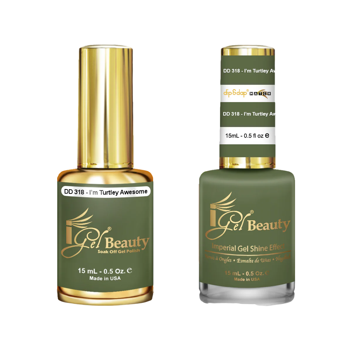 Igel match - dd 318 i’m turtley awesome - duo polish
