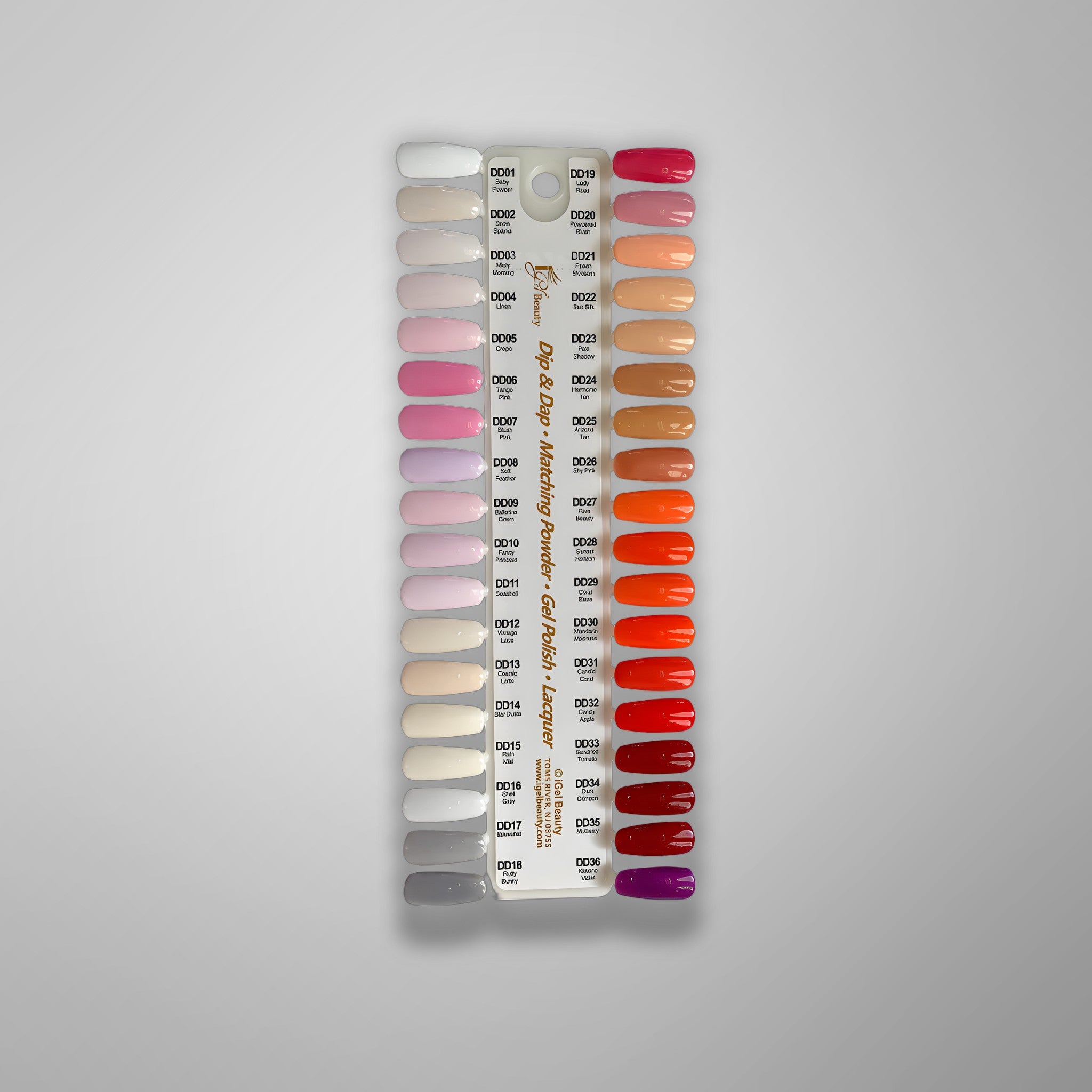 iGEL Sample Swatch 1 (1-36)
