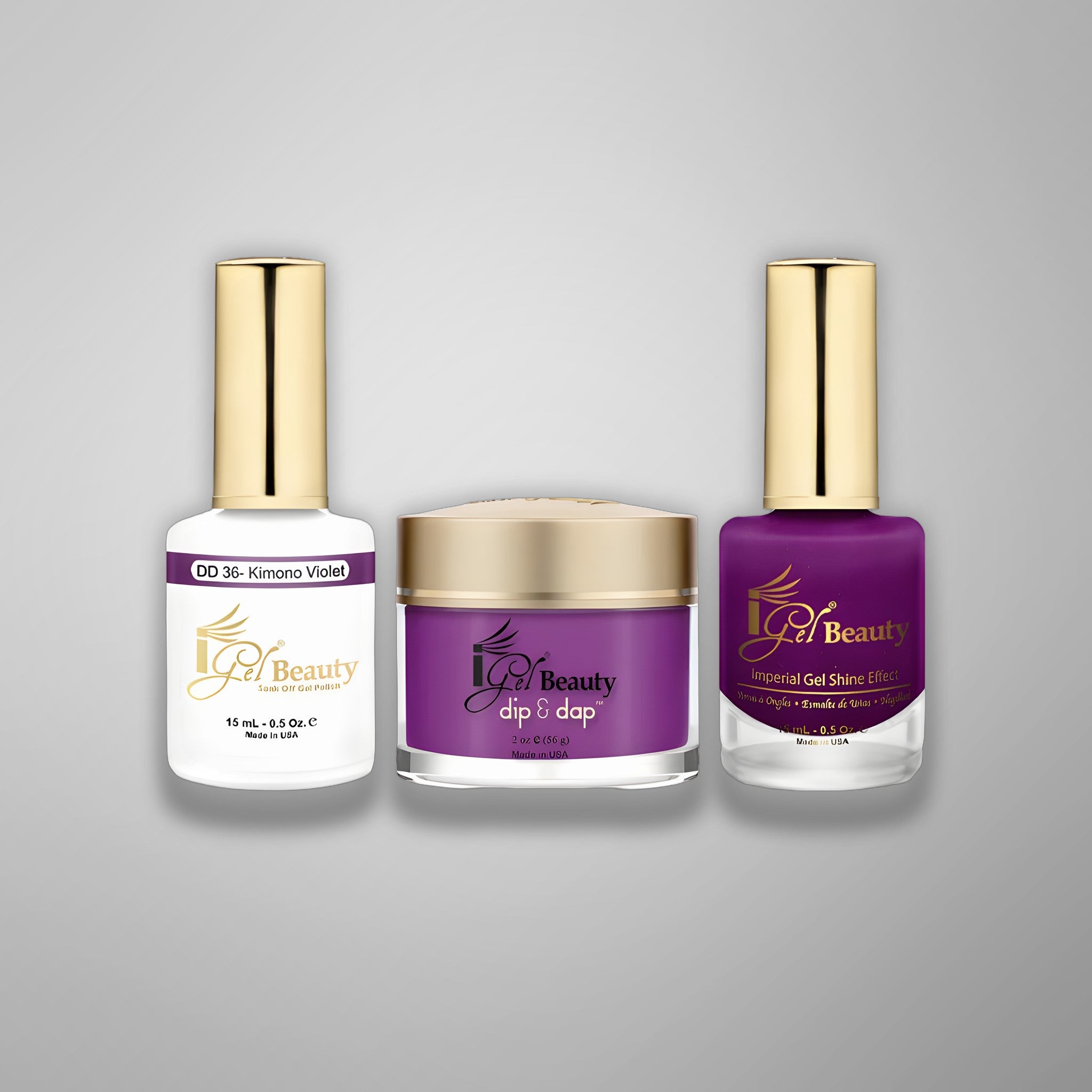 iGEL Trio - 036 Kimono Violet