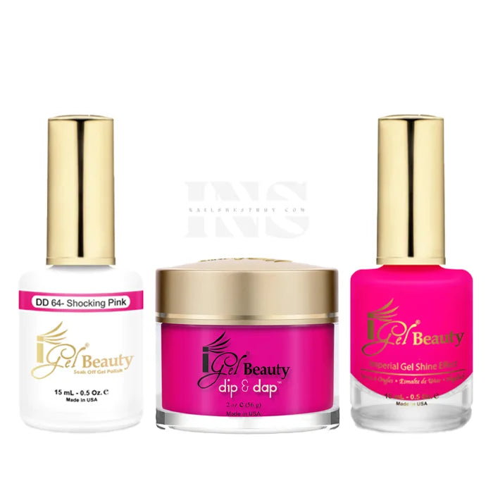 iGEL Trio 064 Shocking Pink - Gel Polish