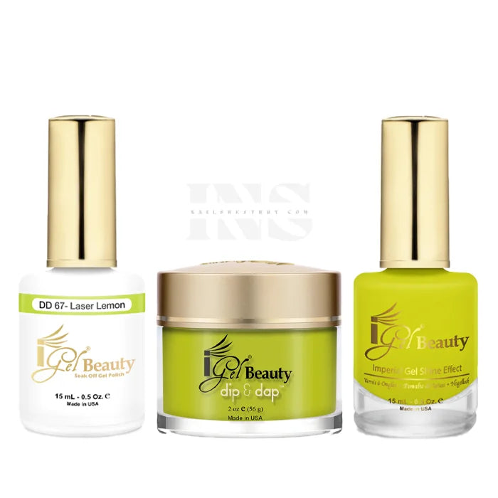 iGEL Trio 067 Laser Lemon - Gel Polish