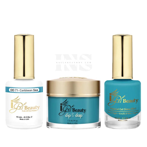 iGEL Trio 071 Caribbean Sea - Gel Polish