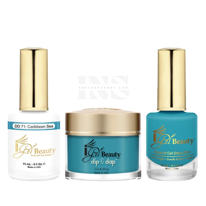 iGEL Trio 071 Caribbean Sea - Gel Polish