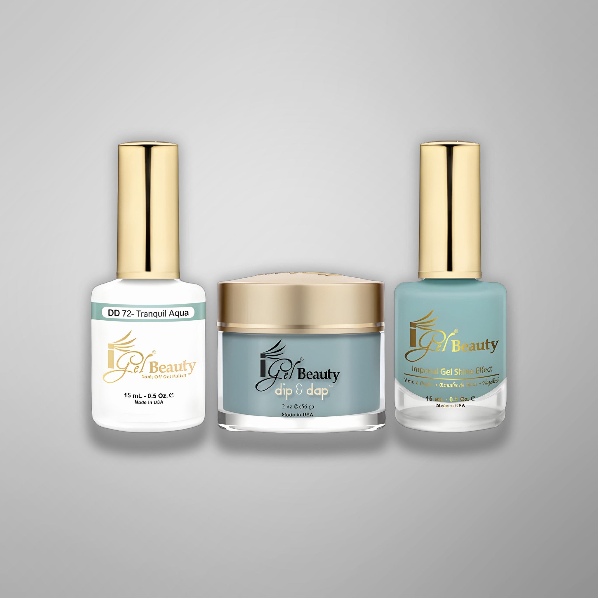 iGEL Trio - 072 Tranquila Aqua