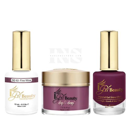 iGEL Trio 082 Fine Wine - Gel Polish