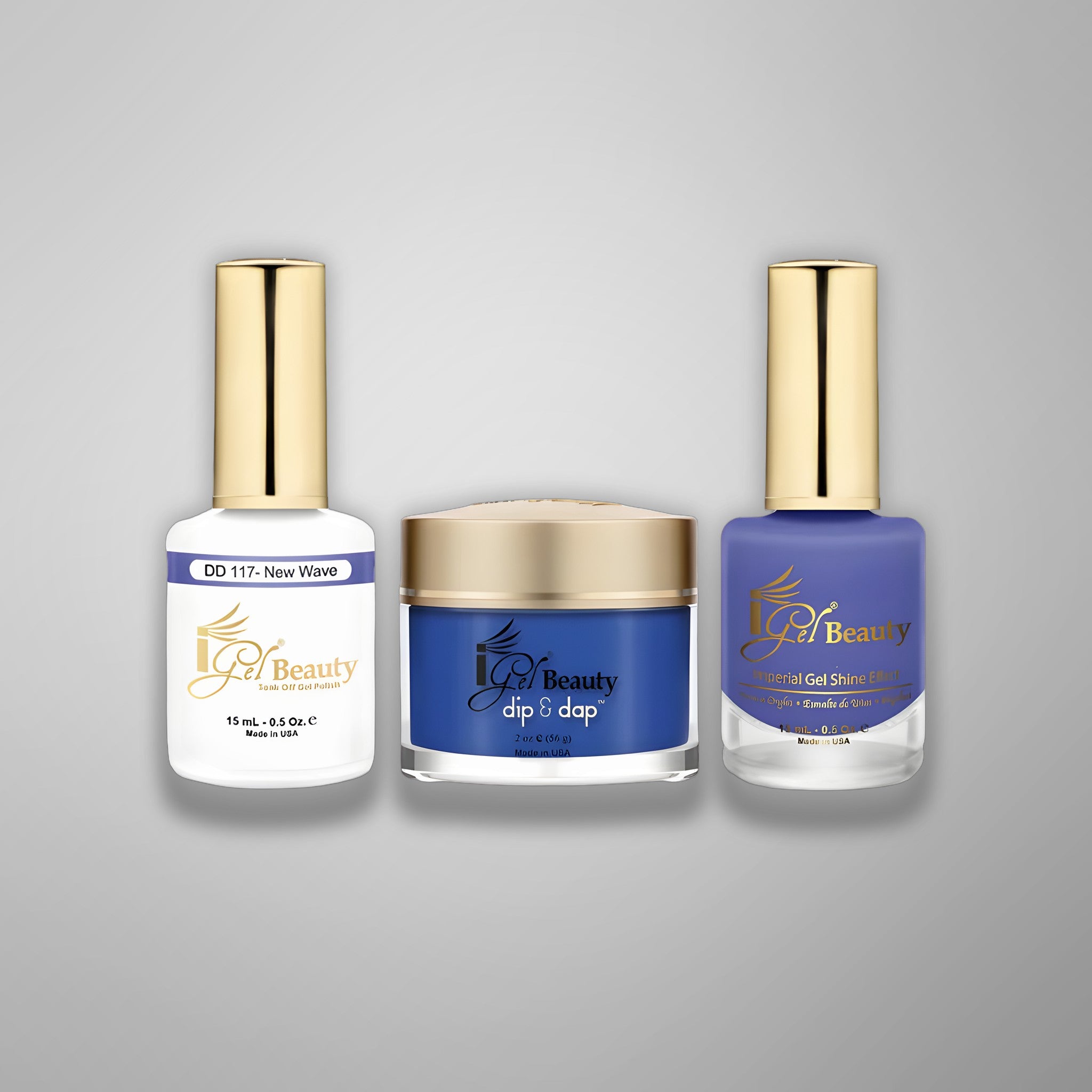 iGEL Trio - 118 Bellissimo Blue