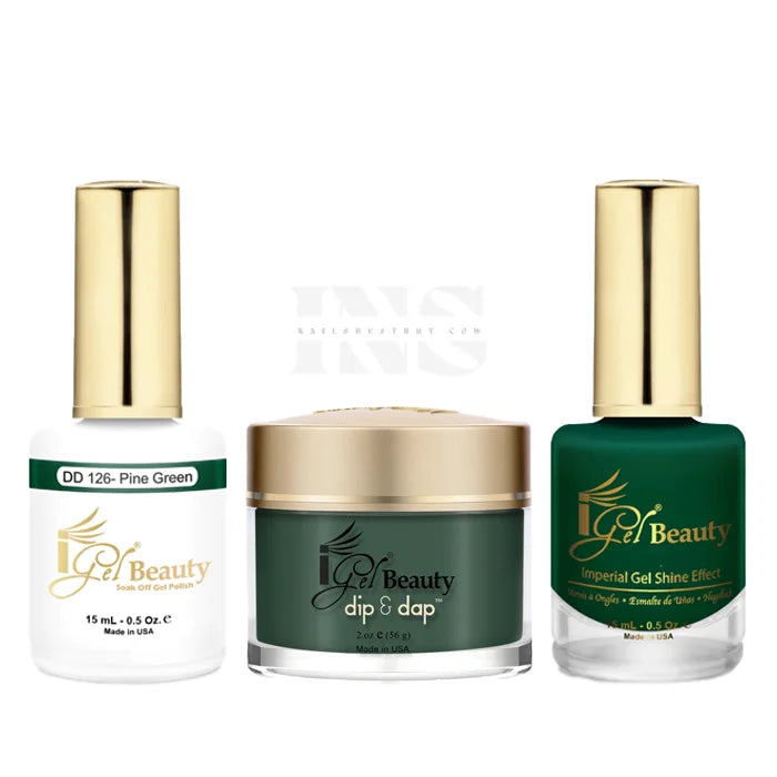 iGEL Trio 126 Pine Green - Gel Polish