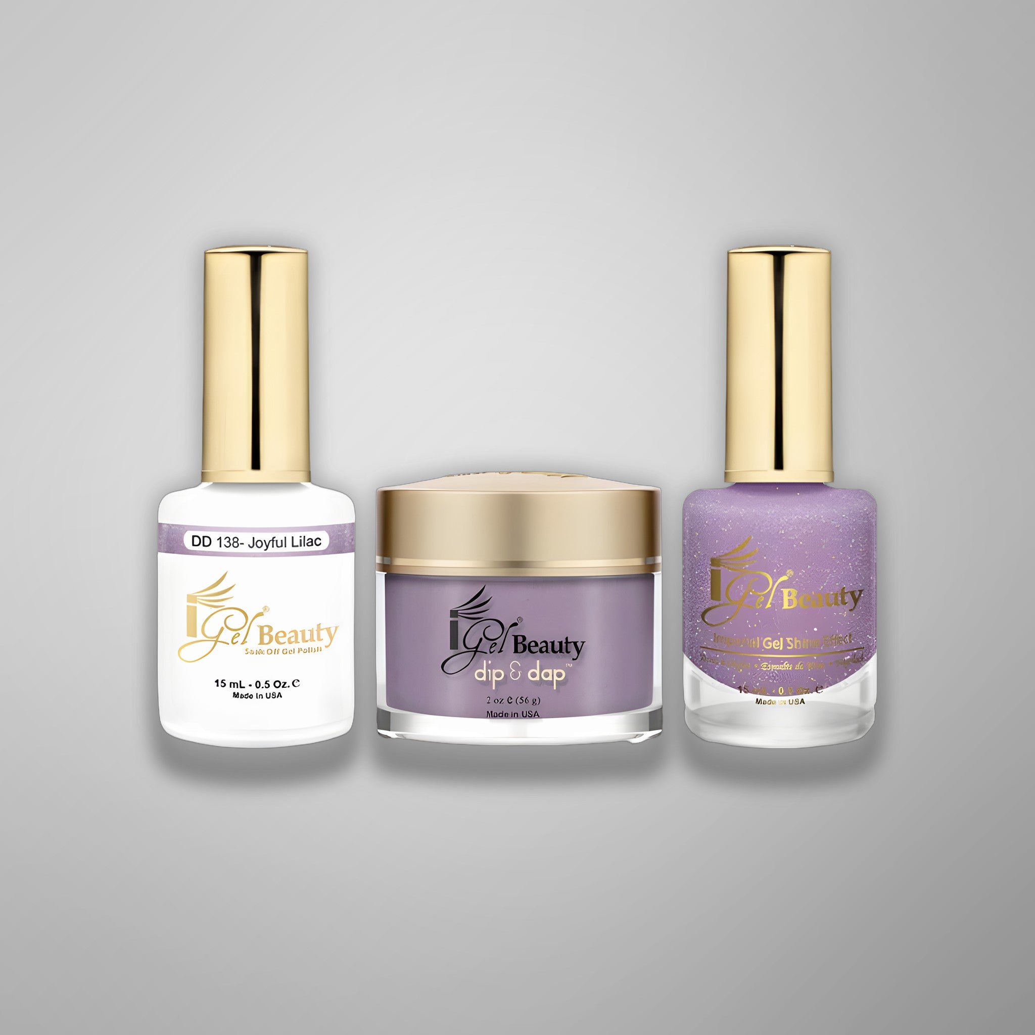 iGEL Trio - 138 Joyful Lilac