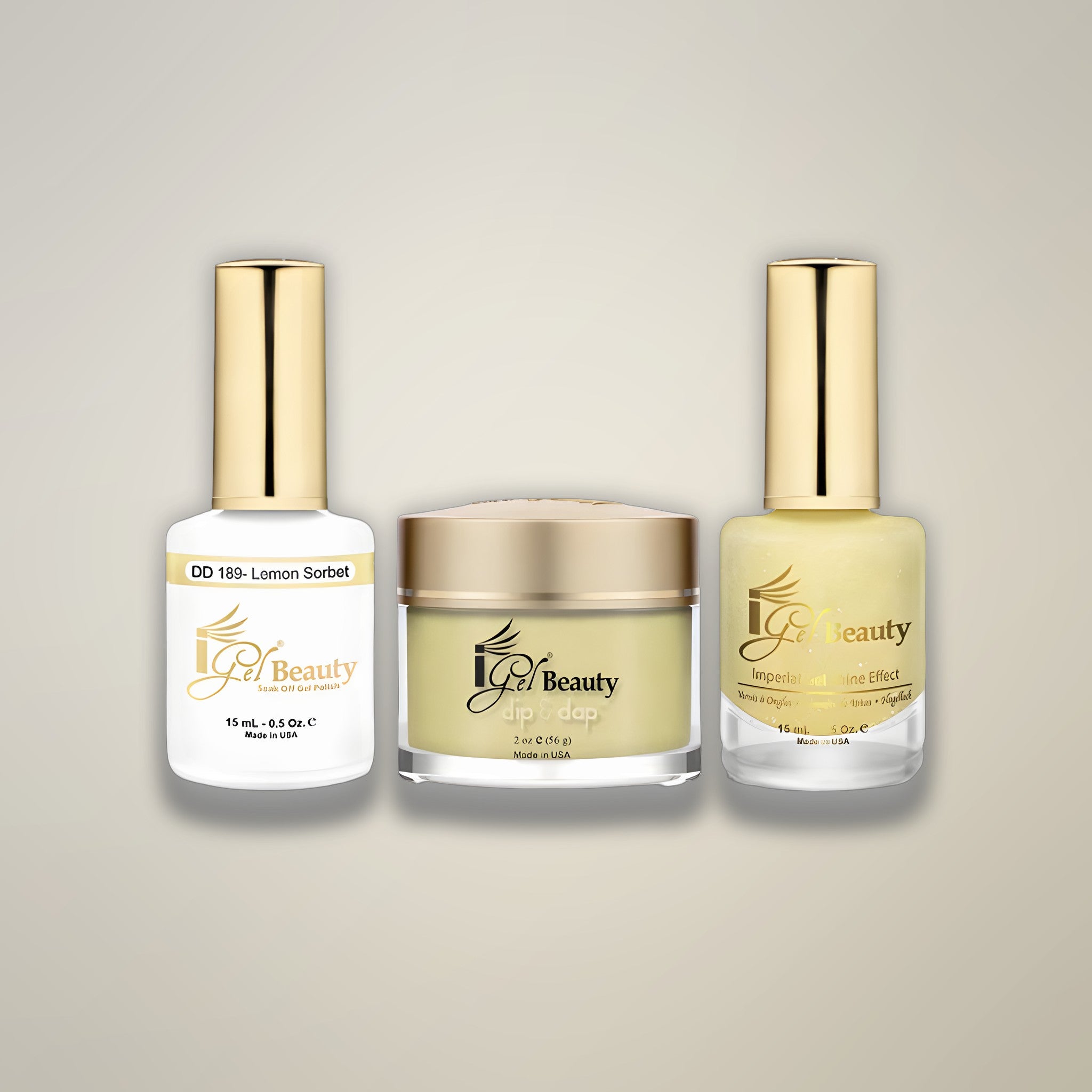 iGEL Trio - 189 Lemon Sorbet