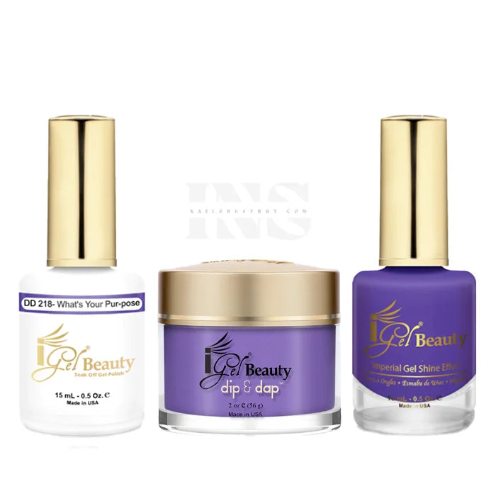 iGEL Trio 218 What’s Your Pur-Pose - Gel Polish