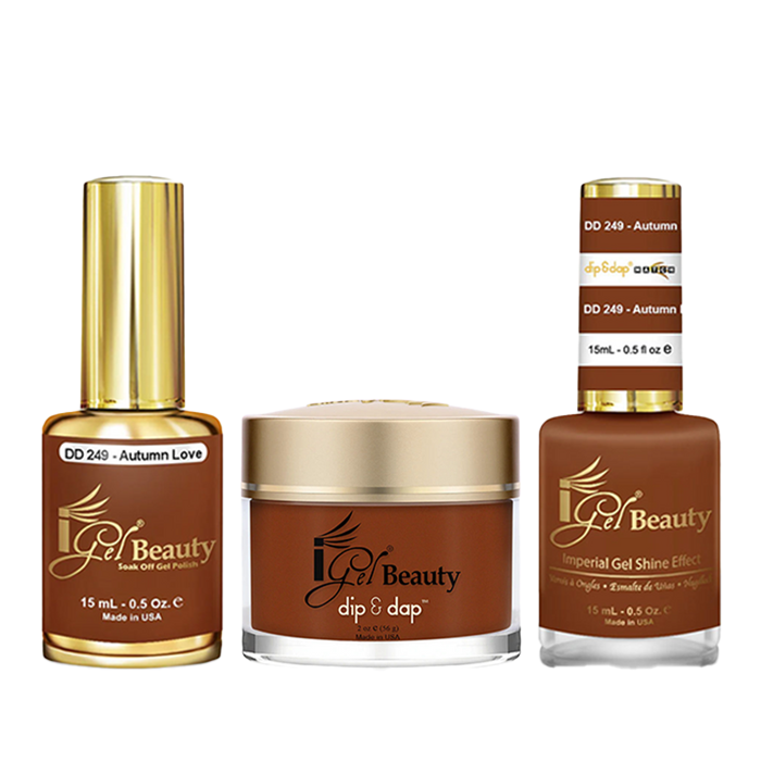 Igel trio - 249 autumn love - nail polish