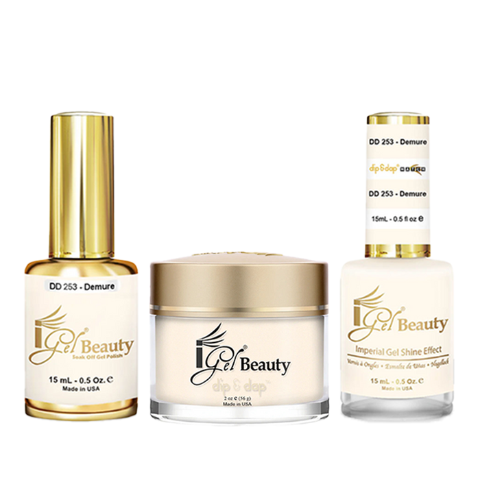 Igel trio - 253 demure - nail polish