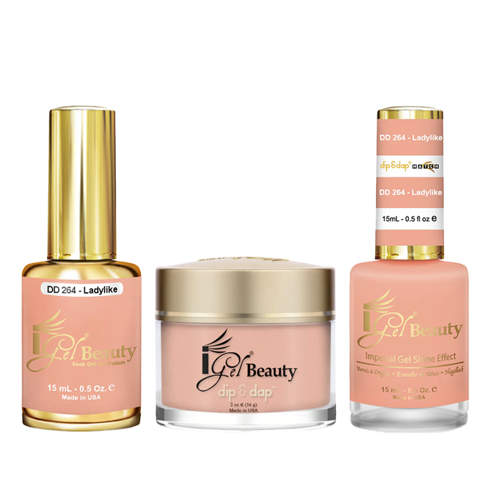 Igel trio - 264 ladylike - nail polish