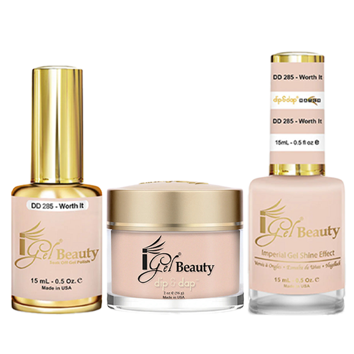 Igel trio - 285 worth it - nail polish