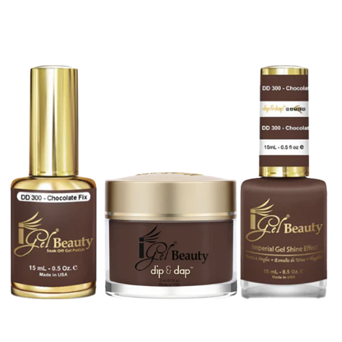 Igel trio - 300 chocolate fix - nail polish