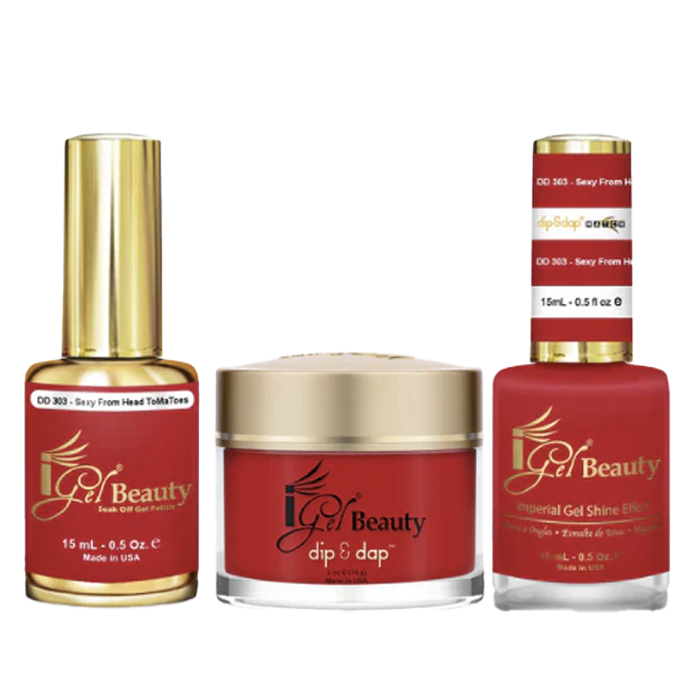 Igel trio - 303 sexy from head to tomatoes - nail polish