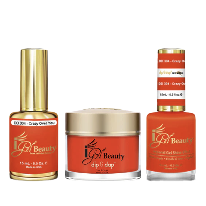 Igel trio - 304 crazy over you - nail polish