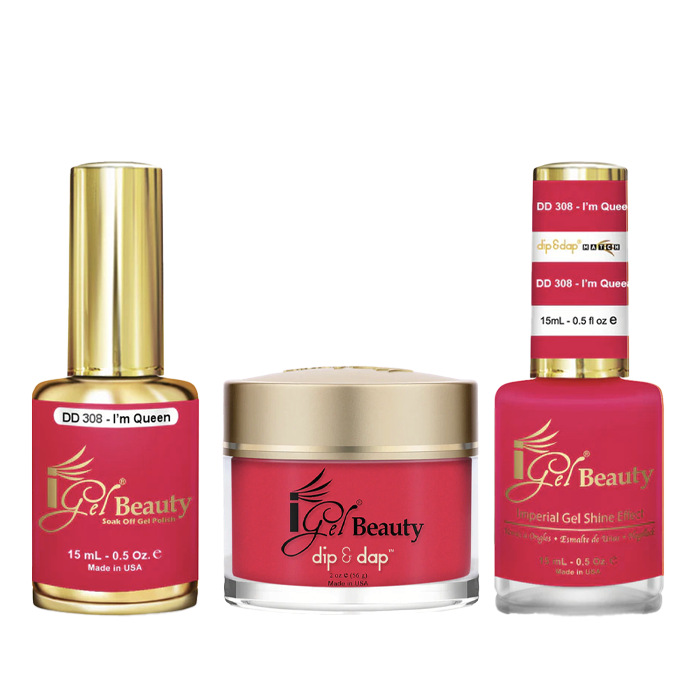 Igel trio - 308 i’m queen - nail polish