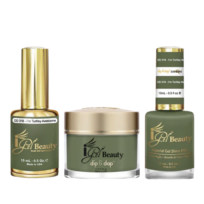 Igel trio - 318 i’m turtley awesome - nail polish