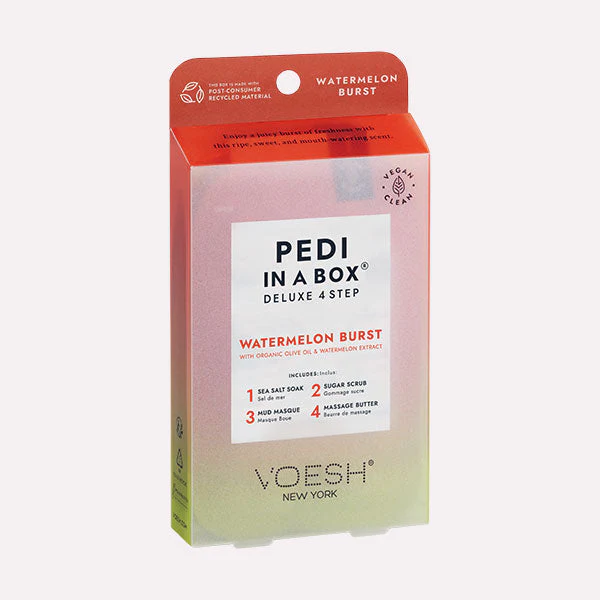 VOESH Pedi In A Box 4 Step - Watermelon Single *LIMITED*