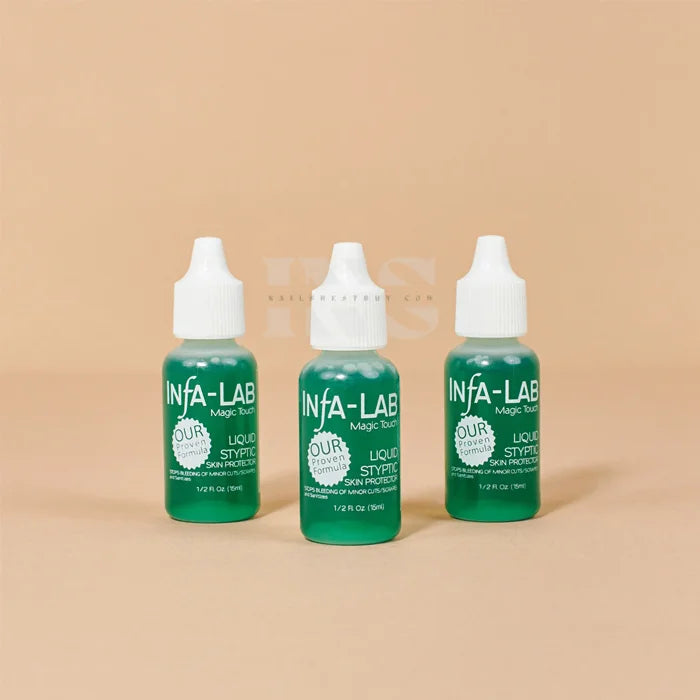 Styptic Liquid iNAIL SUPPLY - INFA-LAB Liquid Styptic Single