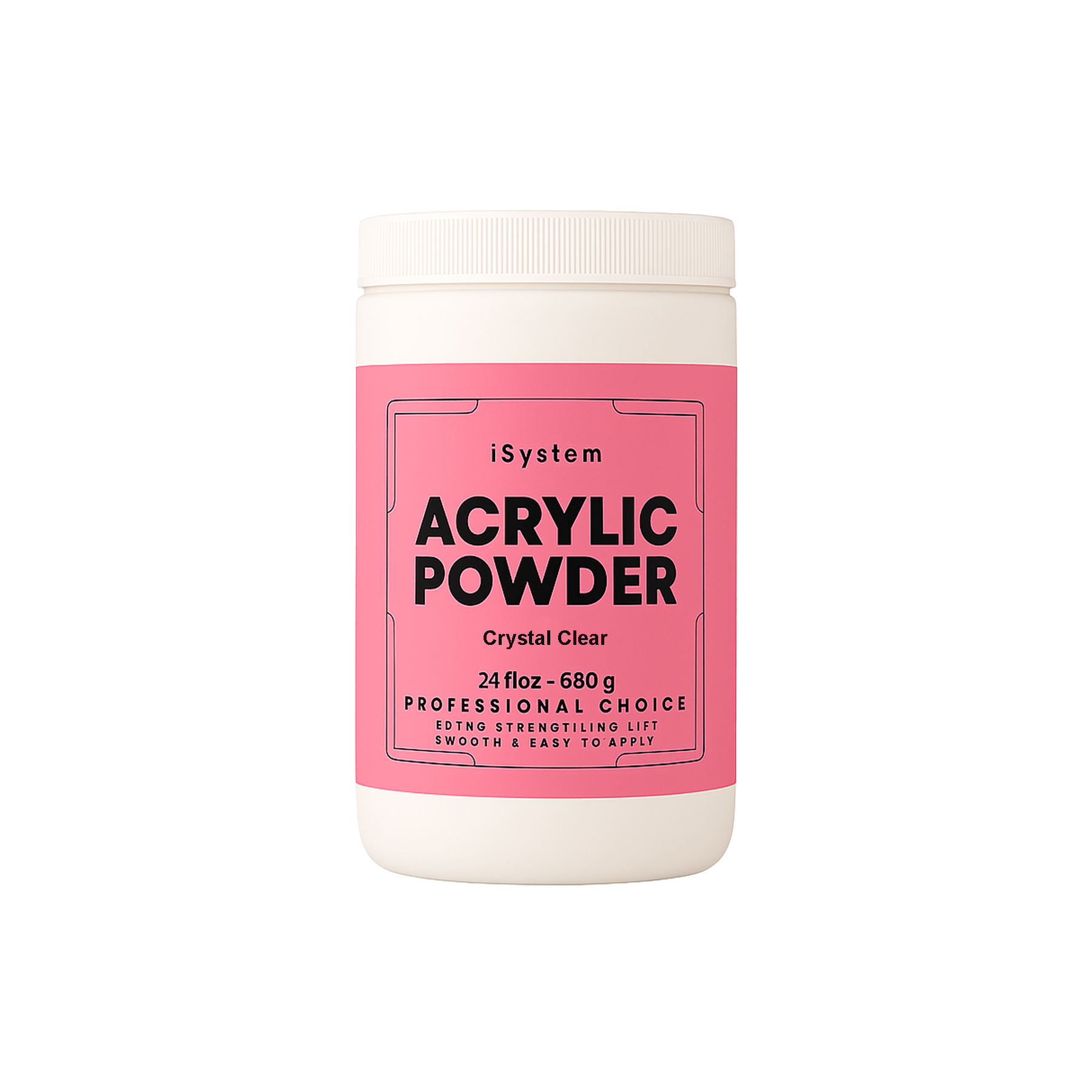 Ins 4 season powder crystal clear - 24 oz - acrylic dip