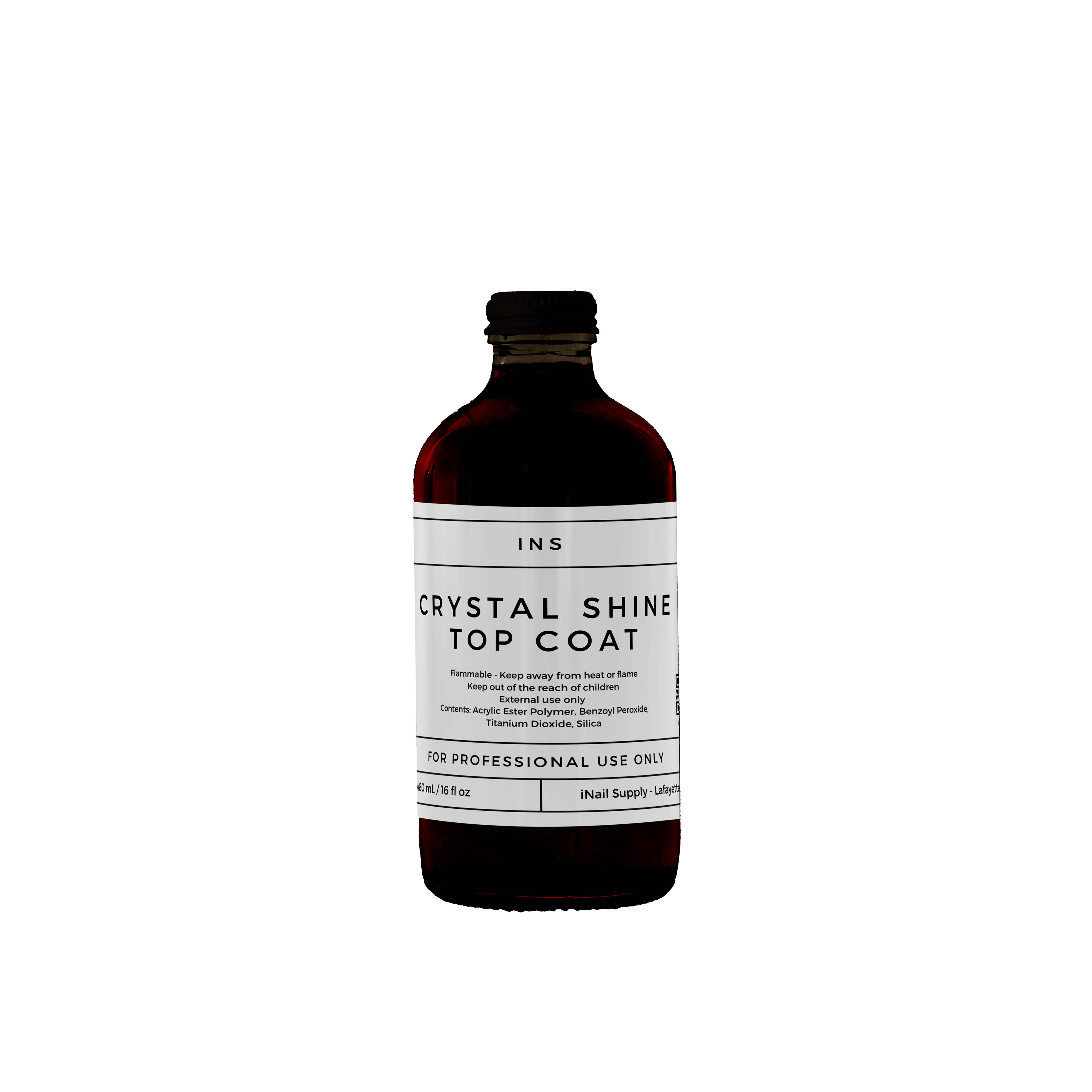 Ins crystal shine top coat - 16 oz - top coat