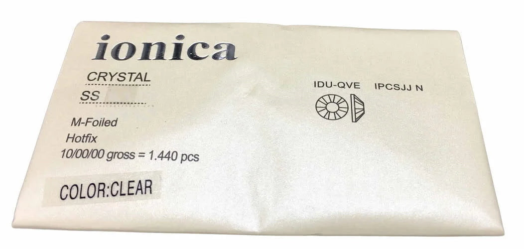 IONICA Crystal Rhinestones Clear #20 - Rhinestone