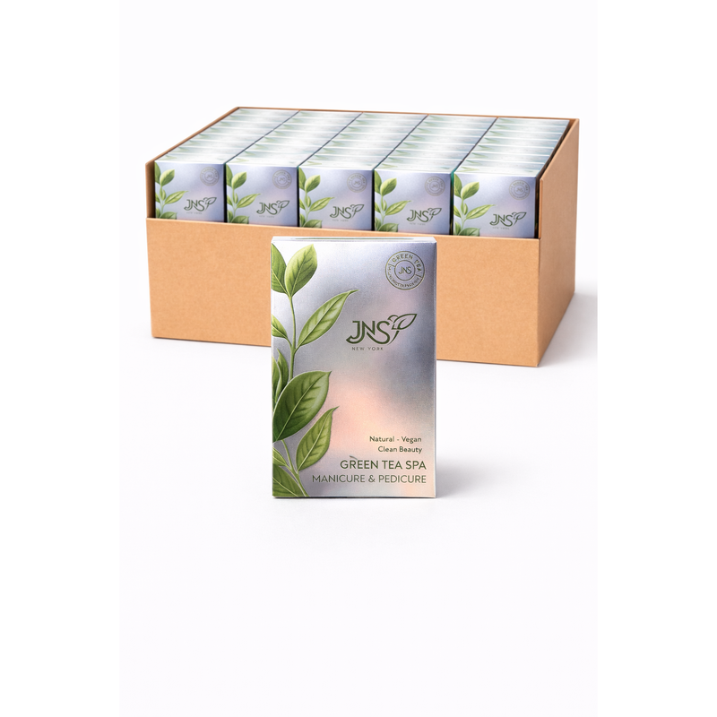 Jns 4 step pedi kit 50pk/case - green tea