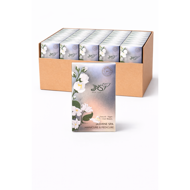 Jns 4 step pedi kit 50pk/case - jasmine