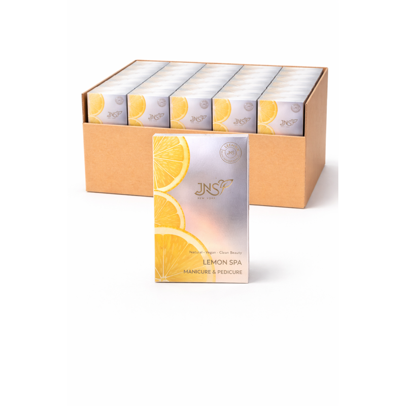 Jns 4 step pedi kit 50pk/case - lemon