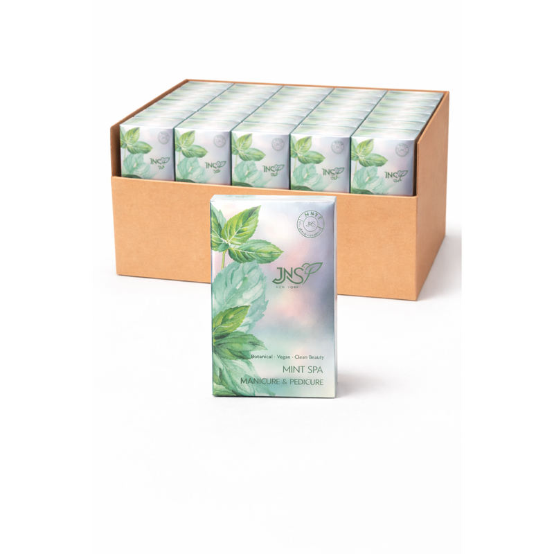 Jns 4 step pedi kit 50pk/case - mint