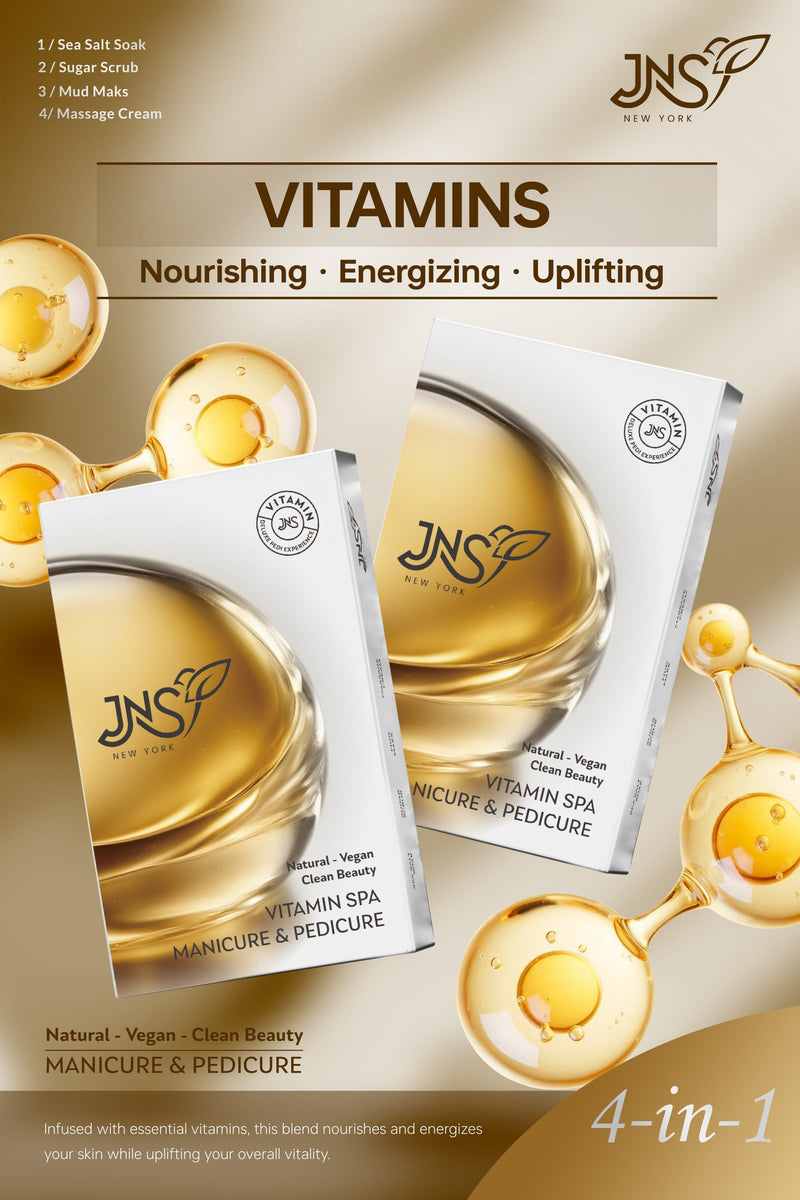 Jns 4 step pedi kit 50pk/case - vitamins