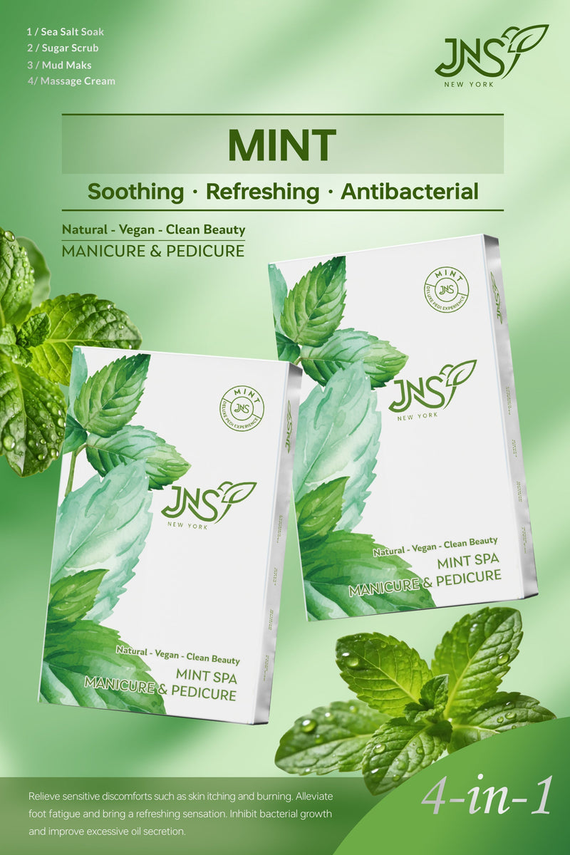 Jns 4 step pedi kit 50pk/case - mint