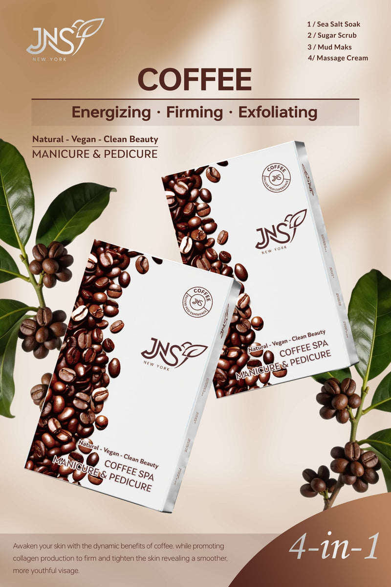 Jns 4 step pedi kit 50pk/case - coffee