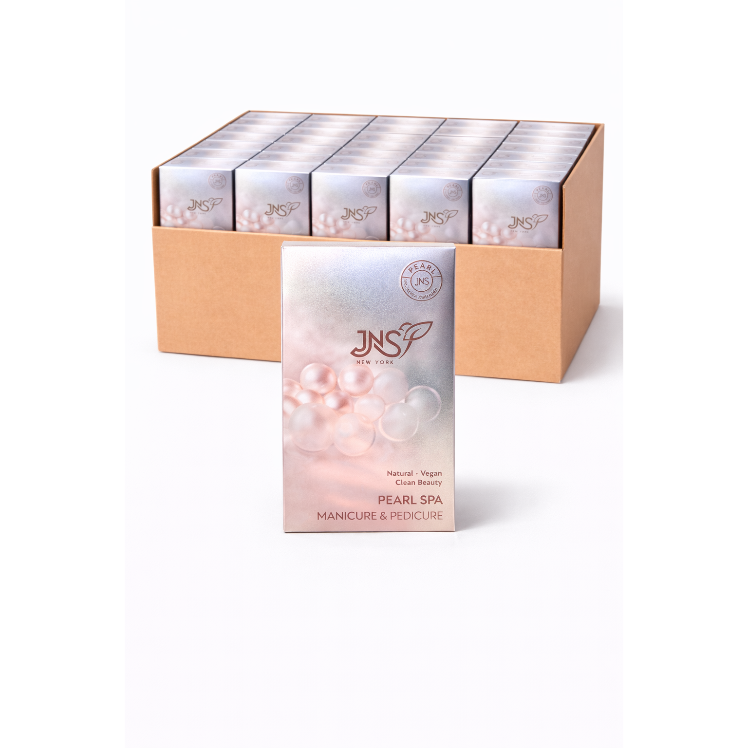 Jns 4 step pedi kit 50pk/case - pearls