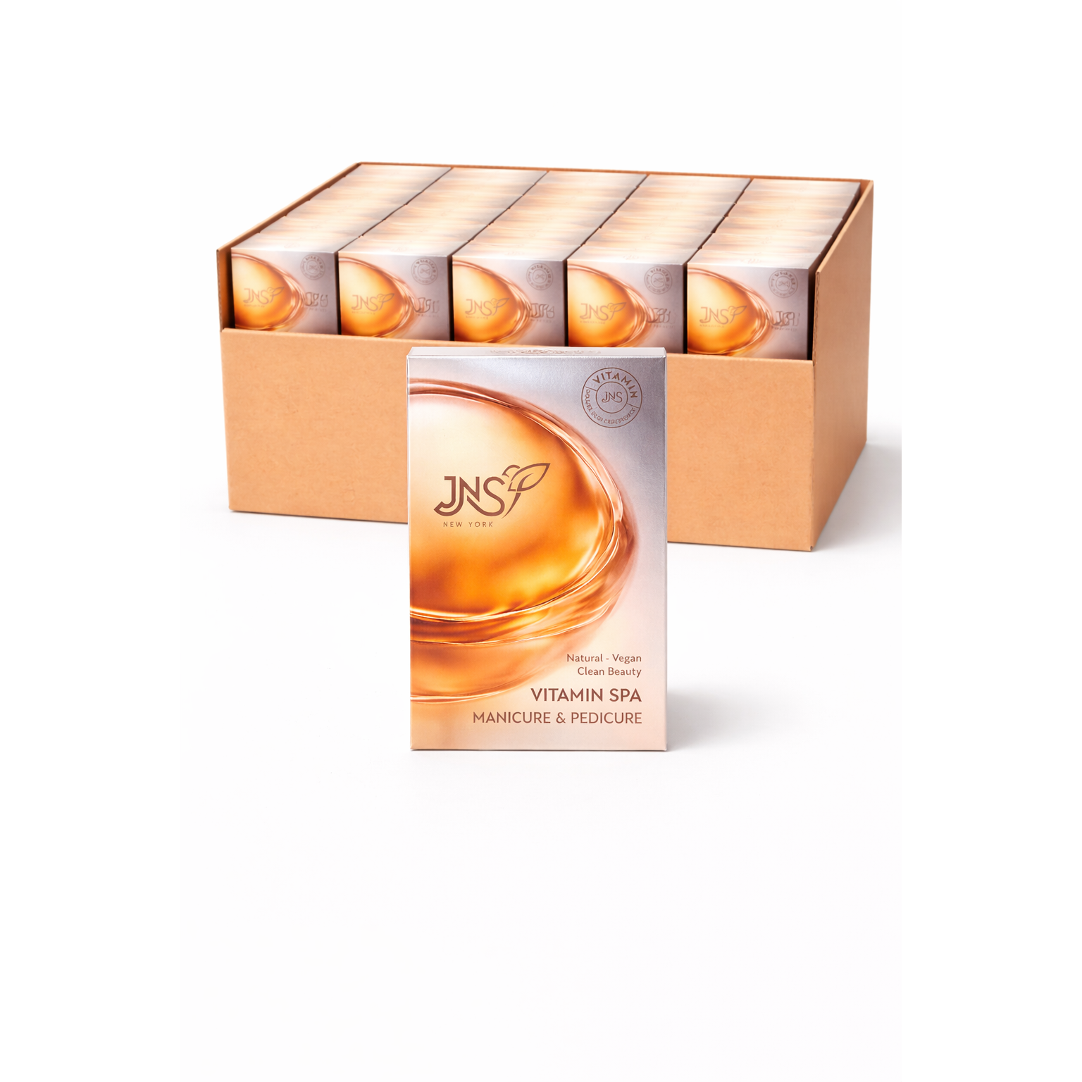 Jns 4 step pedi kit 50pk/case - vitamins