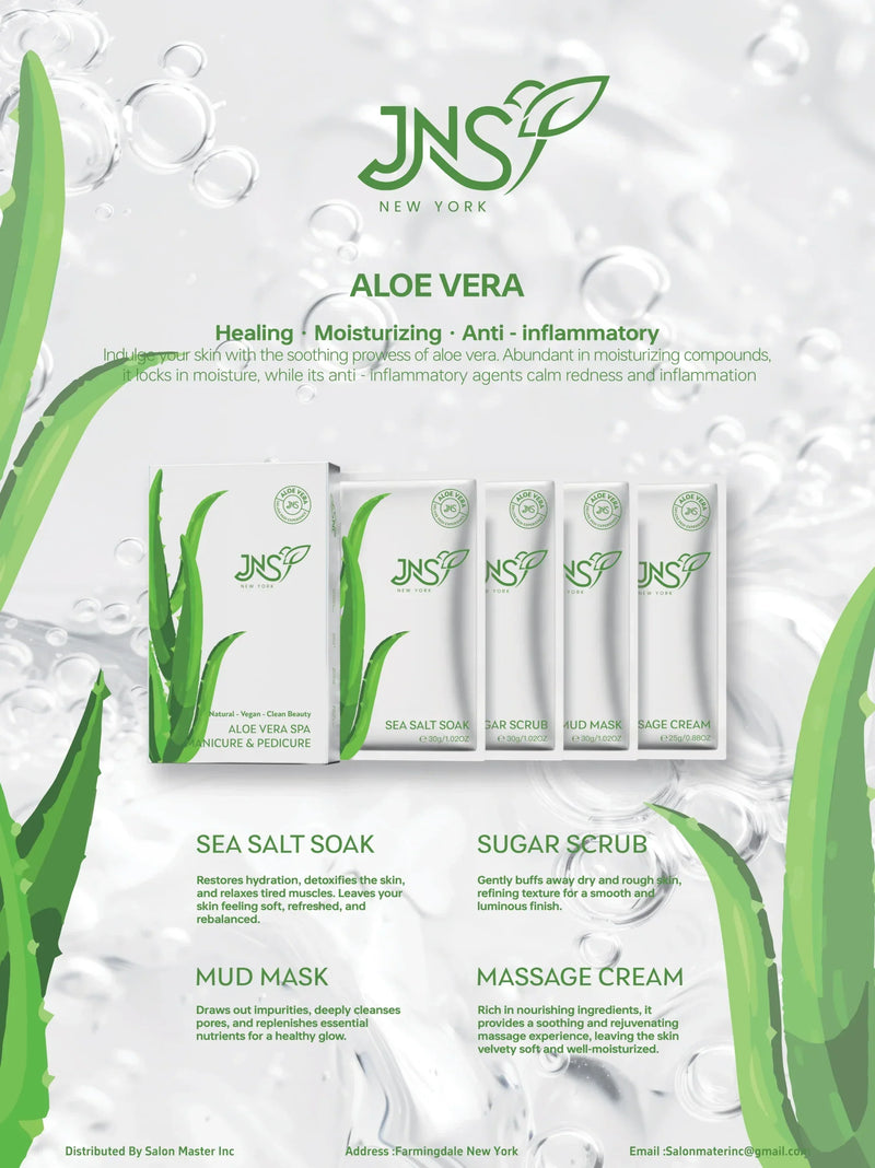 JNS 4 Step Pedi Kit - Single - Aloe Vera