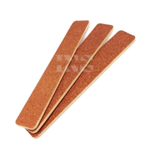 Jumbo Nail File Square Brown (YELLOW CENTER) USA 80/80 50/pk