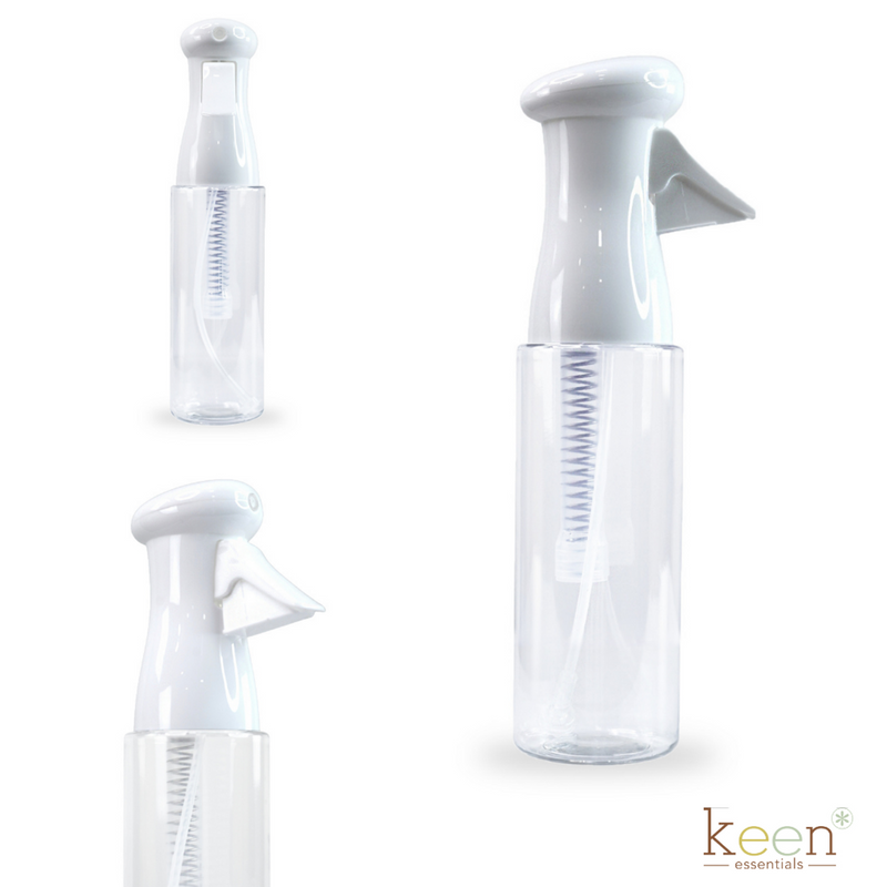Keen essentials continuous mist spray bottles- 12 oz - hair