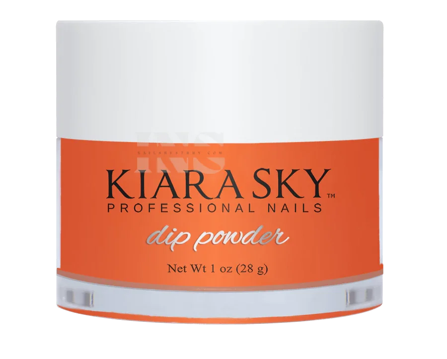 KIARA SKY DIP Twizzly Tangerine D542 - Dip Polish