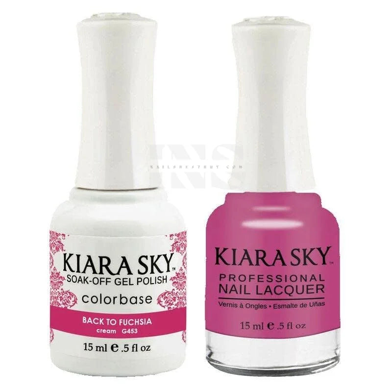 KIARA SKY GEL Back to the Fuchsia G453 - Gel Polish