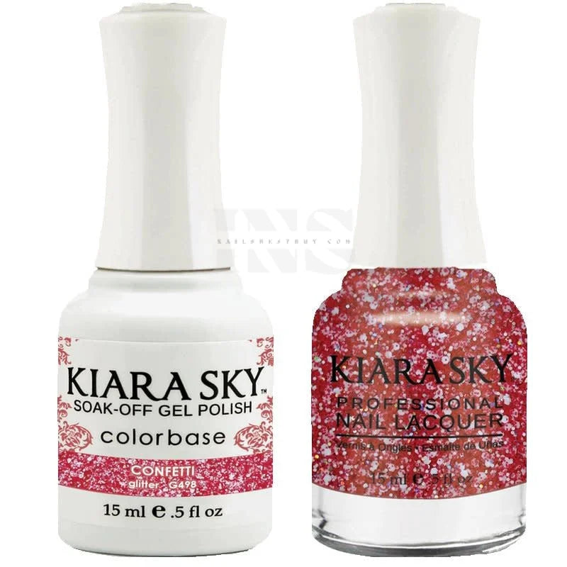 KIARA SKY GEL Confetti G498 - Gel Polish