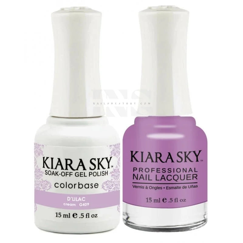 KIARA SKY GEL D’Lilac G409 - Gel Polish