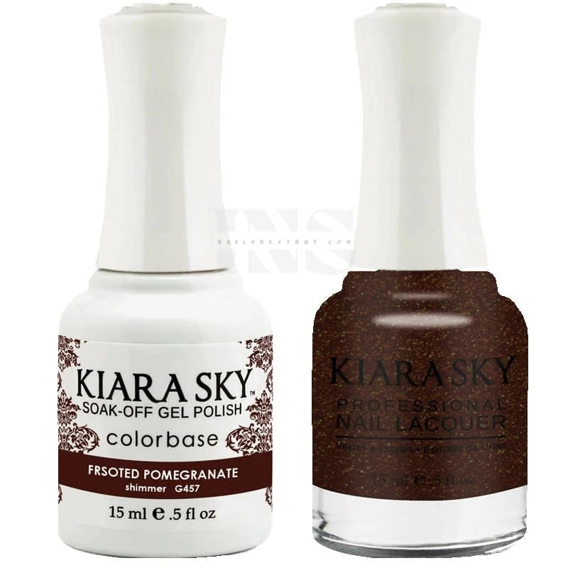 KIARA SKY GEL Frosted Pomegranate G457 - Gel Polish