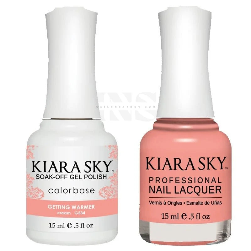 KIARA SKY GEL Getting Warmer G534 - Gel Polish