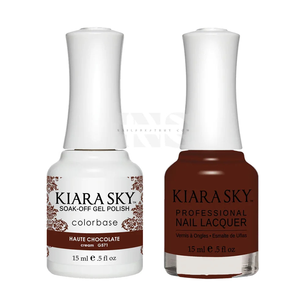 KIARA SKY GEL Haute Chocolate G571 - Gel Polish