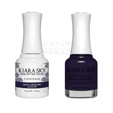 KIARA SKY GEL Have a Grape Nite G508 - Gel Polish