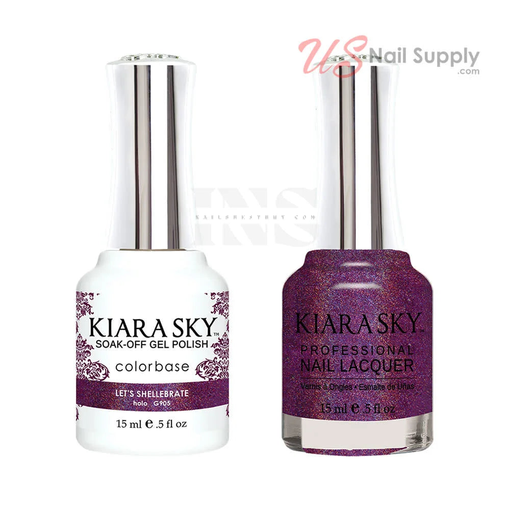 KIARA SKY GEL Holo Let’s Shellebrate G905 - Gel Polish