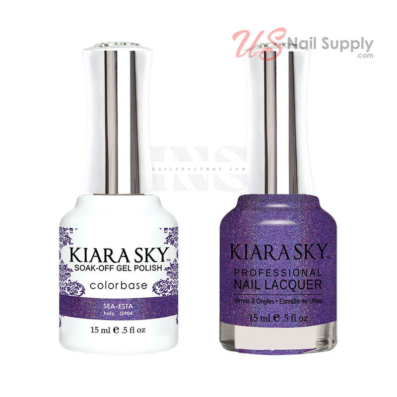 KIARA SKY GEL Holo Sea-esta G904 - Gel Polish